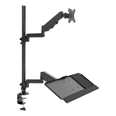 Mount-It! Adjustable Monitor Mount, Up to 32, Black (MI-7995)