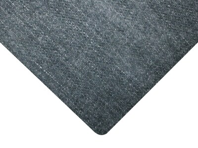 M+A Matting Stonewash Hard Floor Chair Mat,  3' x 4', Grey (228552234127)