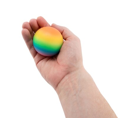 Charles Leonard Sensory Balls, Multicolored, 12/Pack (AVTCL95678)