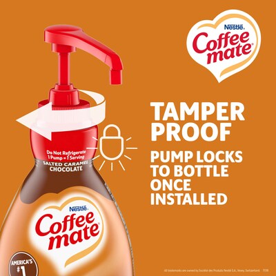 Coffee mate Salted Caramel Chocolate Lactose Free Liquid Creamer, 50.7 fl. oz. (12323367)