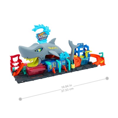 Mattel Hot Wheels City Ultra Shark Car Wash (HTN82)