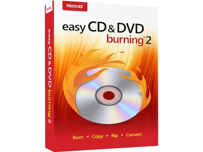 Roxio Easy CD & DVD Burning 2-for-1 User, Windows, Download (ESDRECDB2ML)