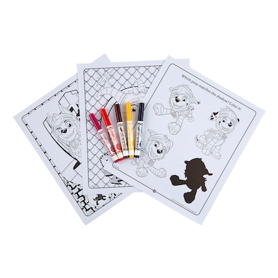 Crayola Color & Sticker: Paw Patrol Activity Book, 3 Sets/Bundle (BIN042741-3)