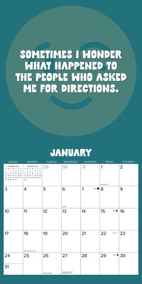 2027 Willow Creek You Don't Got This 12" x 12" Monthly Wall Calendar, Assorted Colors (63125)