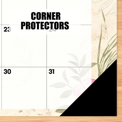 2026 Willow Creek Botanical Garden 17" x 12" Monthly Desk Pad Calendar (57094)
