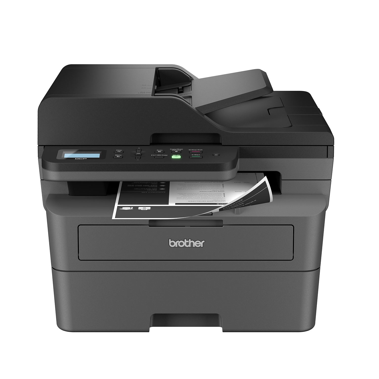 Brother RDCP-L2640DW Refurbished Wireless, Black & White, All-In-One Laser Printer, Refresh Subscription Ready