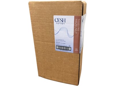 CESH Hazelnut Sugar-Free Syrup, 2/Carton (GRE79216)