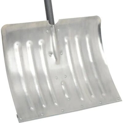 TrueTemper 18 Aluminum Blade Combo Snow Shovel, Steel Extra Wide D-Grip Handle (1641000)