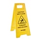 Coastwide Professional™ Safety Awareness Floor Sign, Yellow (CW21872)