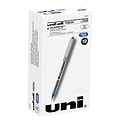 Uni Vision Rollerball Pen,Fine Point, Blue Ink, Dozen (60134)