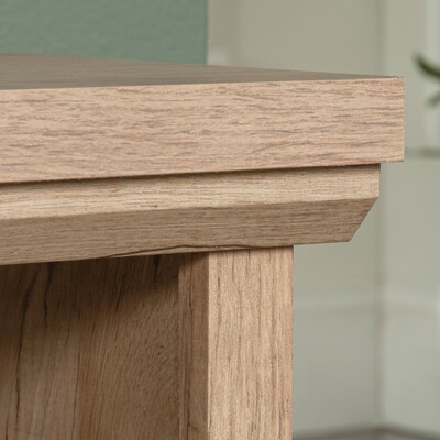 Sauder Aspen Post Credenza TV Stand, Screens up to 70", Prime Oak (433961)