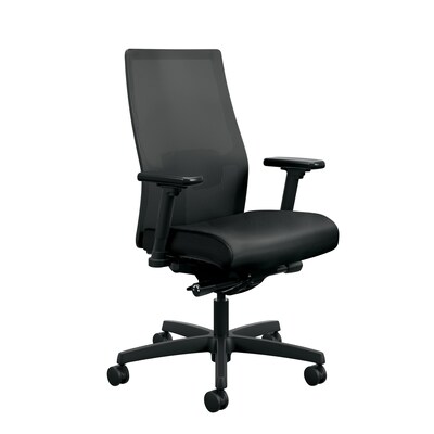 HON Ignition 2.0 Mesh/Fabric Computer and Desk Chair, Black (HONI2M2AMLC10TK)