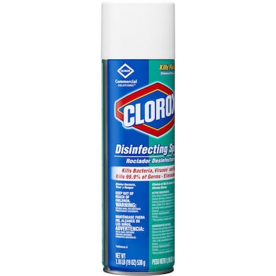 Clorox Commercial Solutions Disinfecting Cleaner - 19 Ounce Spray Can (38504)