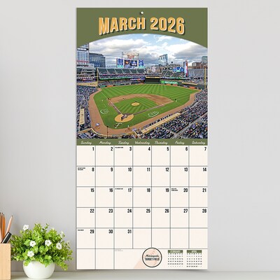 2026 TF Publishing Ballparks 12" x 12" Monthly Wall Calendar (26-1051)
