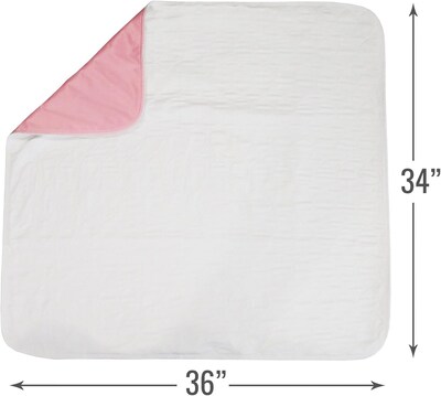 DMI Washable Incontinence Pads, 34" x 36", 4 Pads/Pack (560-7065-0000)