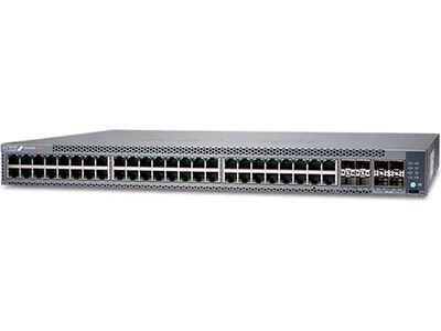 Juniper EX4100 48-Port Gigabit Ethernet PoE+ Managed Switch, Gray (EX4100-48P)