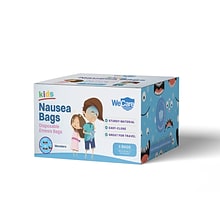 WeCare Monsters Kids Disposable Emesis Bag for Nausea and Motion Sickness, Multicolor (WC-EMES-M-5)