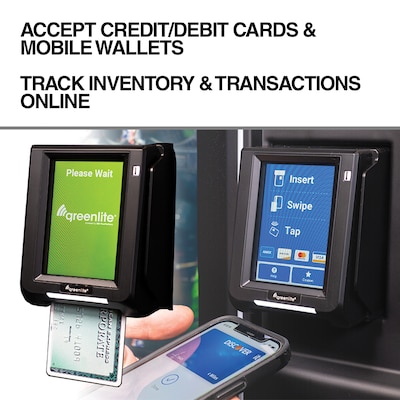 Selectivend 29-Selection Combo Vending Machine with Card Reader, Black (14118)