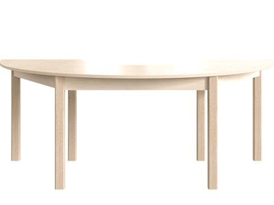 Flash Furniture Bright Beginnings Hercules 59" Semi-Circle Table, Beech (MK-ME088015-GG)