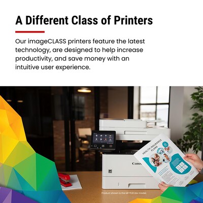 Canon imageCLASS MF751Cdw II Wireless Color All-In-One Laser Printer, Best for Office (7185C016)