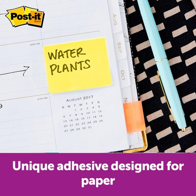 Post-it Notes, 4 in x 6 in, America's #1 Favorite Sticky Notes, Canary  Yellow, 12 Pads/Pack