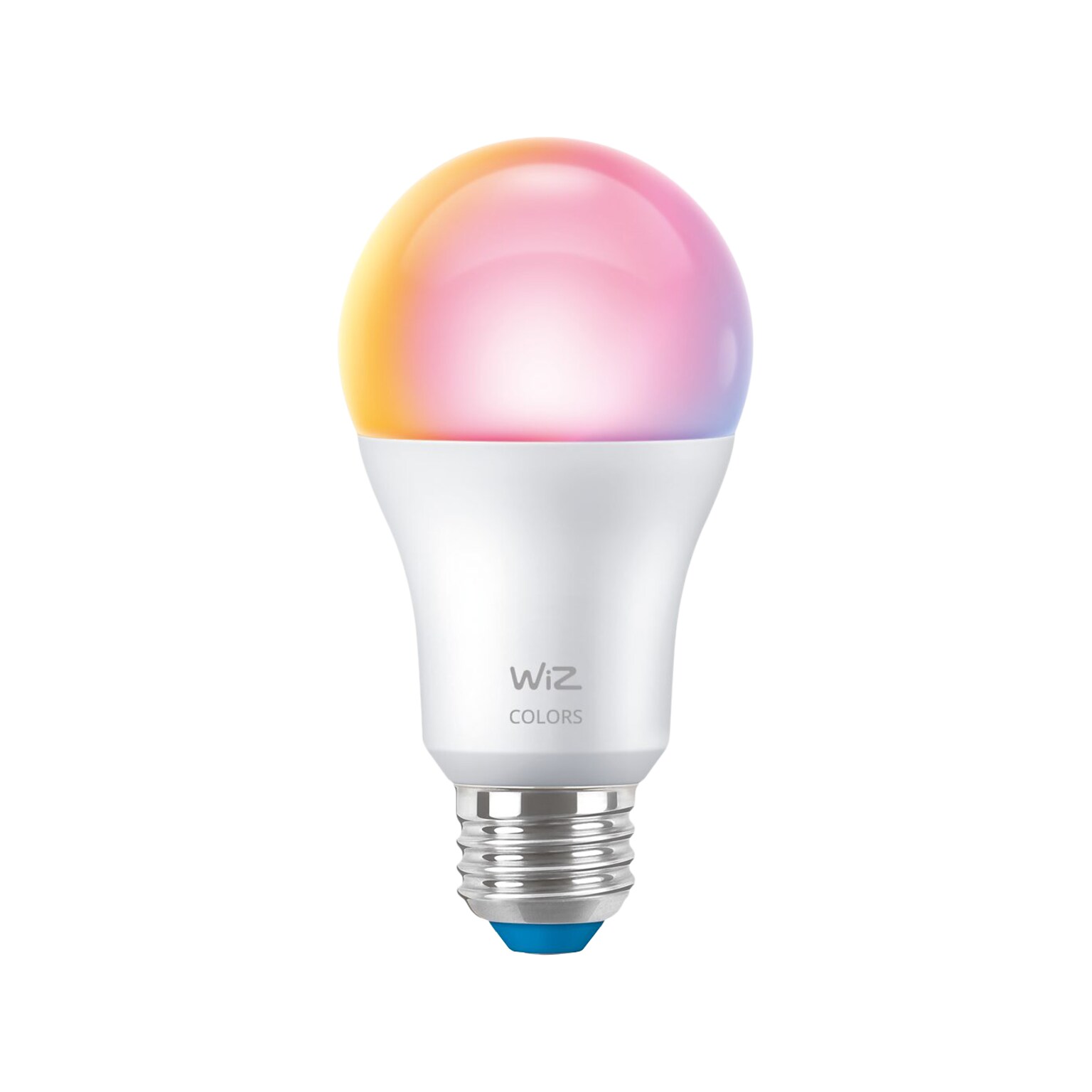 Philips WiZ 60W Equivalent A19 LED Smart Bulb, White, 2/Pack  (603639)