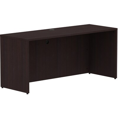 Lorell Essentials Series 66 W Credenza Shell, Espresso (LLR18265)