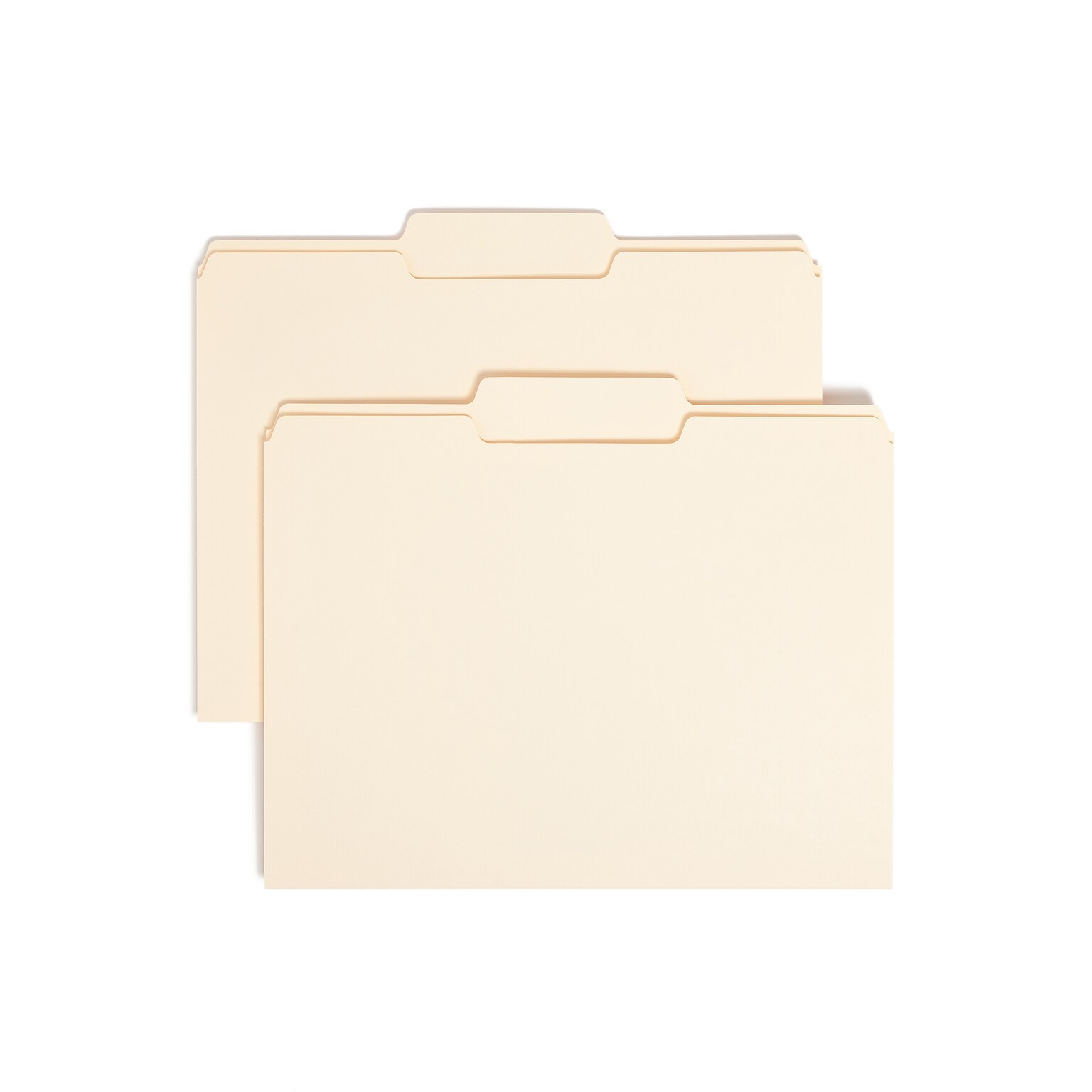 Smead File Folders, 1/3-Cut Tab, Letter Size, Manila, 100/Box (10332)