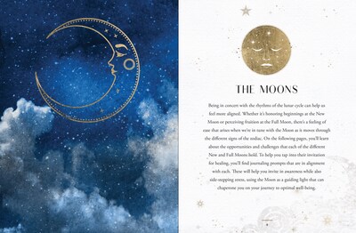 Quarto Astrological Wellness & Spirituality Guided Journal, Hardcover, 6.27" x 8.25", Purple, 160 Pages (9781631068331)