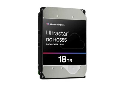 Western Digital Ultrastar DC HC555 18TB 3.5" SAS Internal Hard Drive (0B47747-20PK)