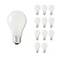 Bulbrite EcoHalogen 53 Watt (75 Watt Incandescent Equivalent) A19 Light Bulbs with Standard E26 Base, 6/Pack (860626)