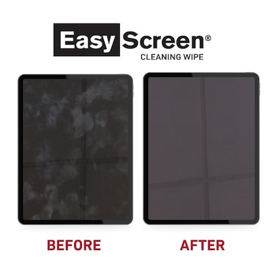 Easy Screen Cleaning Wipes, 70/Canister, 12 Canisters/Carton (P03672CT)