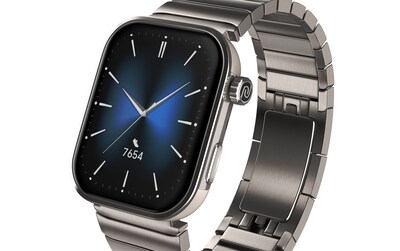 Noise Pro 6 Max Smartwatch with Intelligent AI and Endless AI Watch Faces, Titanium (Nbxp010TIT)