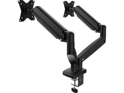 J5Create Adjustable Dual Monitor Arms, Up to 32", Black (JTSA102)