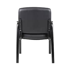 Boss Office Products Nylon Guest Chair, Black (B7509)