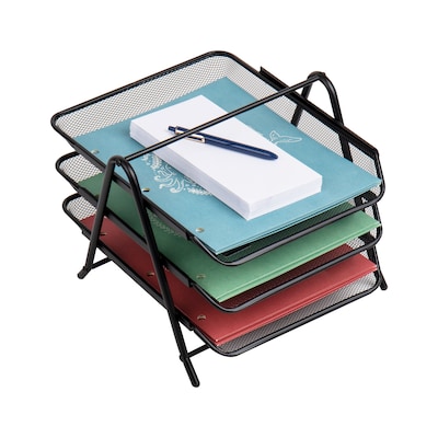 Mind Reader Network Collection 4 Piece Stackable Paper Tray