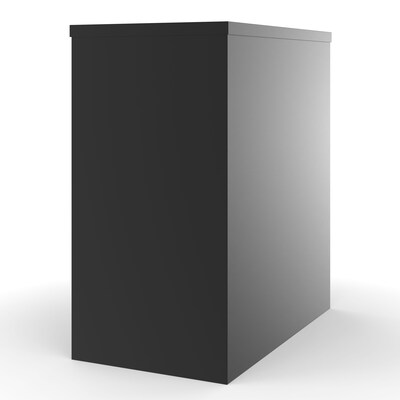 Quill Brand® 2-Drawer Vertical File Cabinet, Locking, Letter, Black, 26.5"D (28882D)