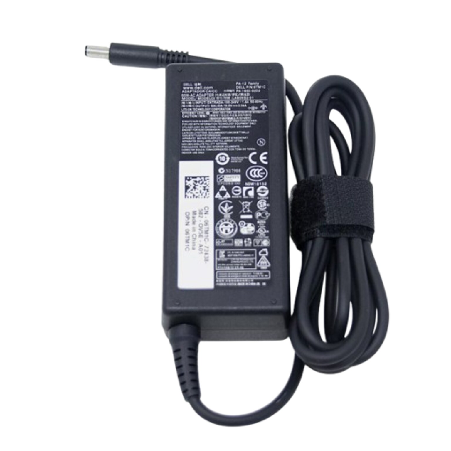Dell 65W AC Charger for Dell Laptops, Black (W1N63)