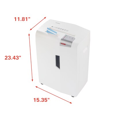 HSM Shredstar 25-Sheet Strip Cut Multi-Media Shredder (1031w)