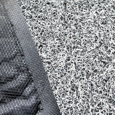Floortex Doortex Twistermat Indoor Entrance Mat, 32 x 20, Black and White (NREMFLVA0002)