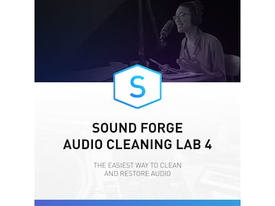 Magix SOUND FORGE Audio Cleaning Lab 4 for 1 User, Windows, Download (639191921339)