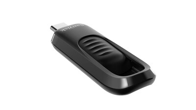 SanDisk Ultra Slider 64GB USB 3.2 Type-C Flash Drive, Black (SDCZ480-064G-A46)