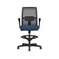 HON Ignition 2.0 ReActiv Back Vinyl Upholstered Seat Task Chair with Lumbar Support, Black/Blue (HITSRA.S0.F.H.0S.SX04.BL.SB.T)