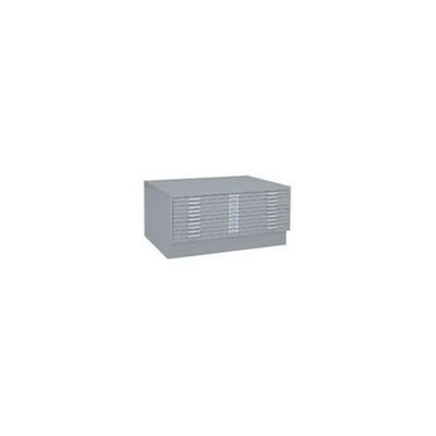 Safco® Versatile Steel Flat Files; 10-Drawers: 43x32, 16-1/2Hx46-3/8Wx35-3/8D, Grey