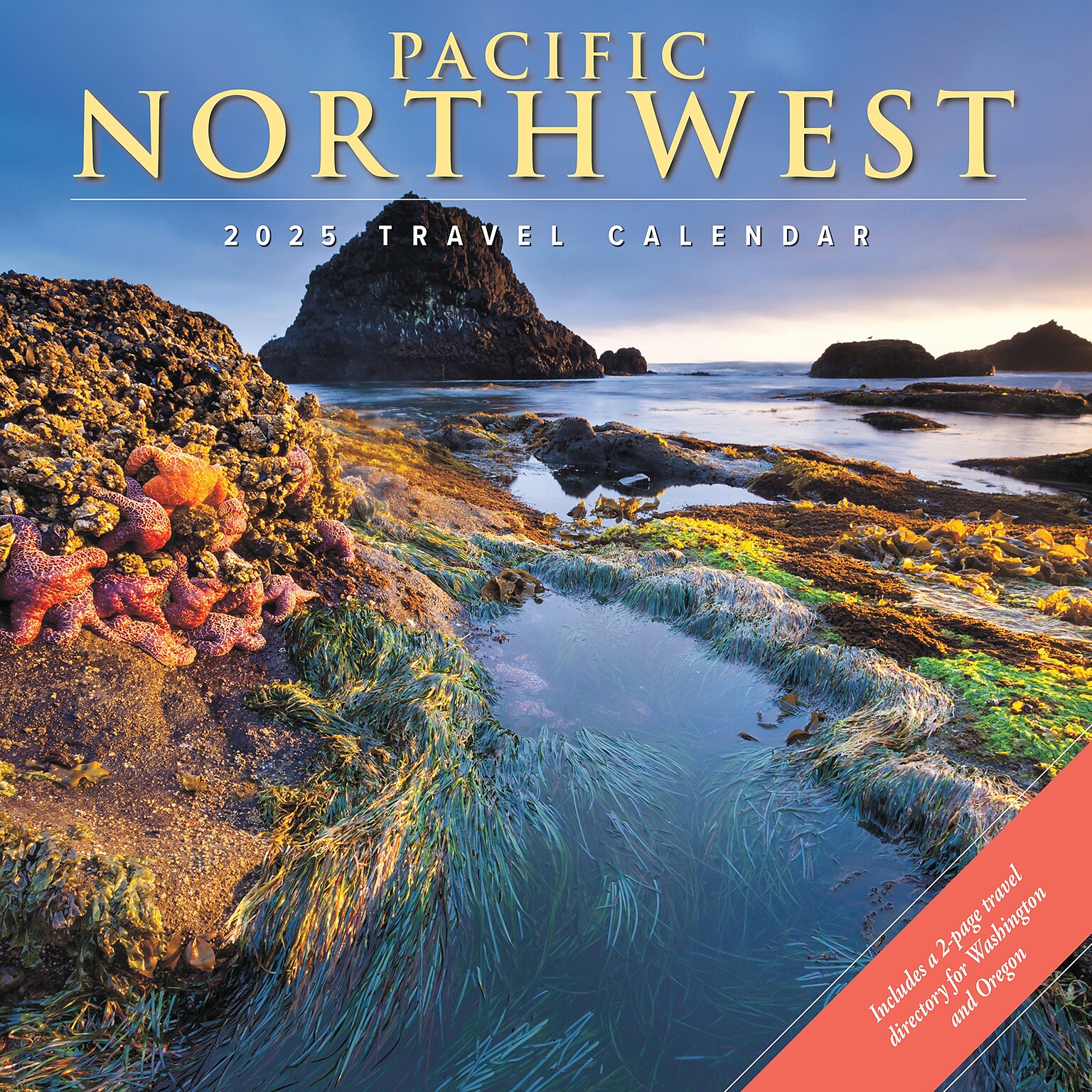 2025 Willow Creek Pacific Northwest 12 x 12 Monthly Wall Calendar (44346)