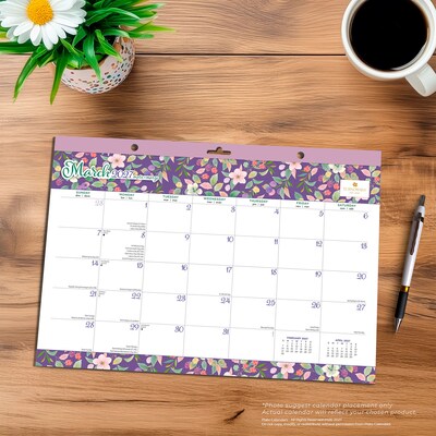 2027 BrownTrout House of Turnowsky 15.5" x 11" Monthly Desk Pad Calendar, Assorted Colors (9798330713431)