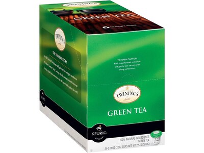 Twinings Green Tea, Keurig® K-Cup® Pods, 24/Box (TNA85788)