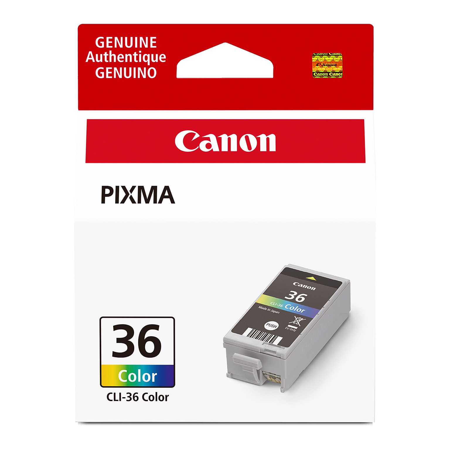Canon 36 Tri-Color Standard Yield Ink Cartridge (1511B002)