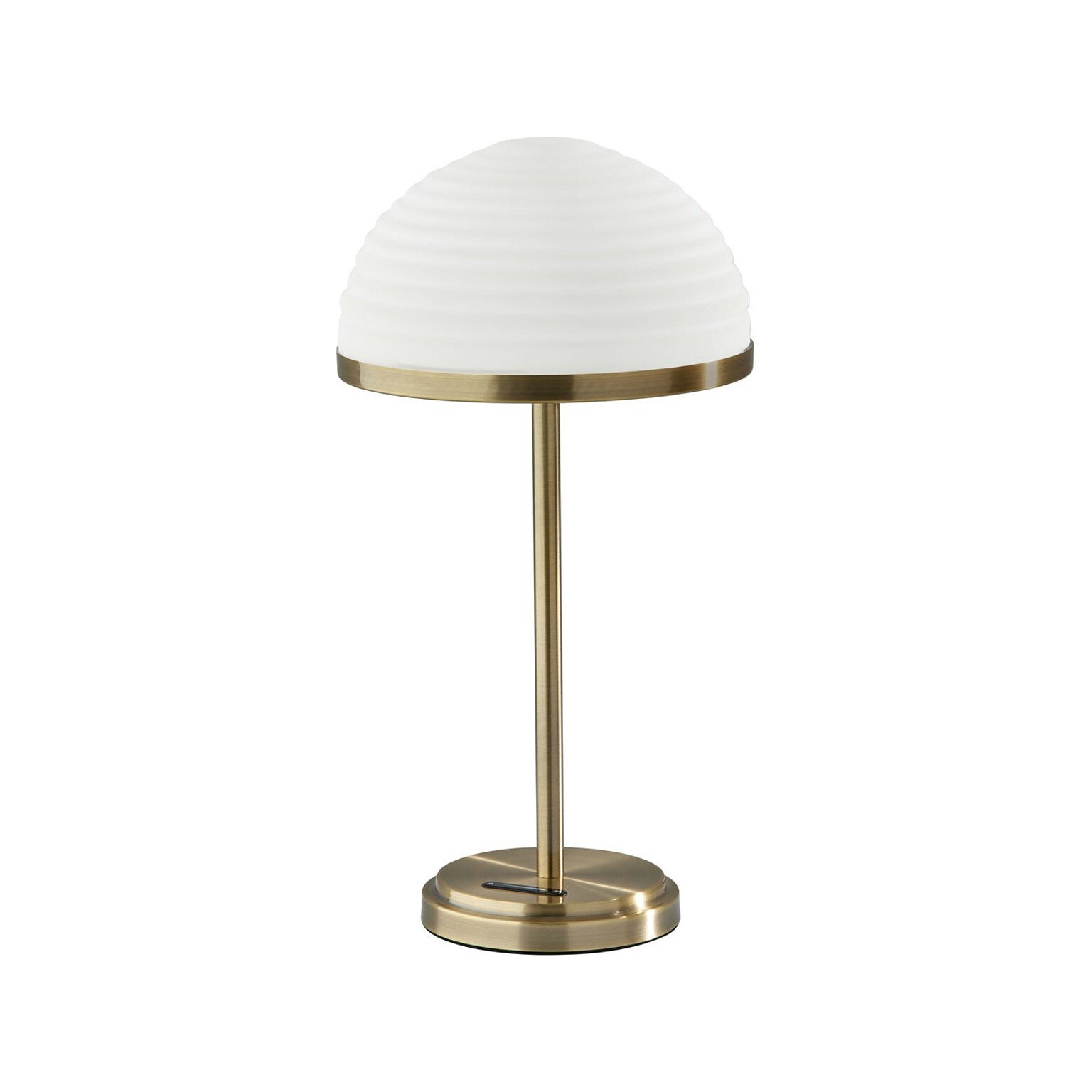 Adesso Juliana LED Table Lamp, Antique Brass (5187-21)