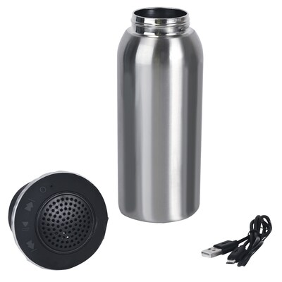 ProScan IPX6 2-in-1 Bluetooth Thermos Speaker